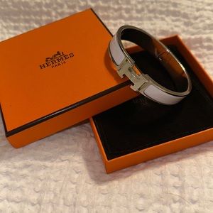 Authentic Hermès Clic HH bracelet